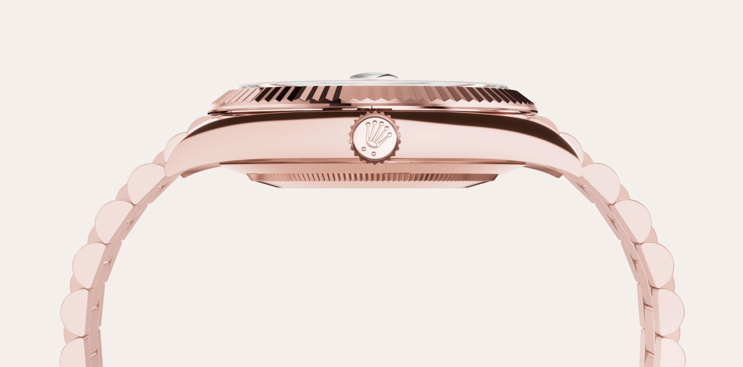 Rolex Day-Date 40
in 18 Karat Everose-Gold, M228235-0055 - Bucherer