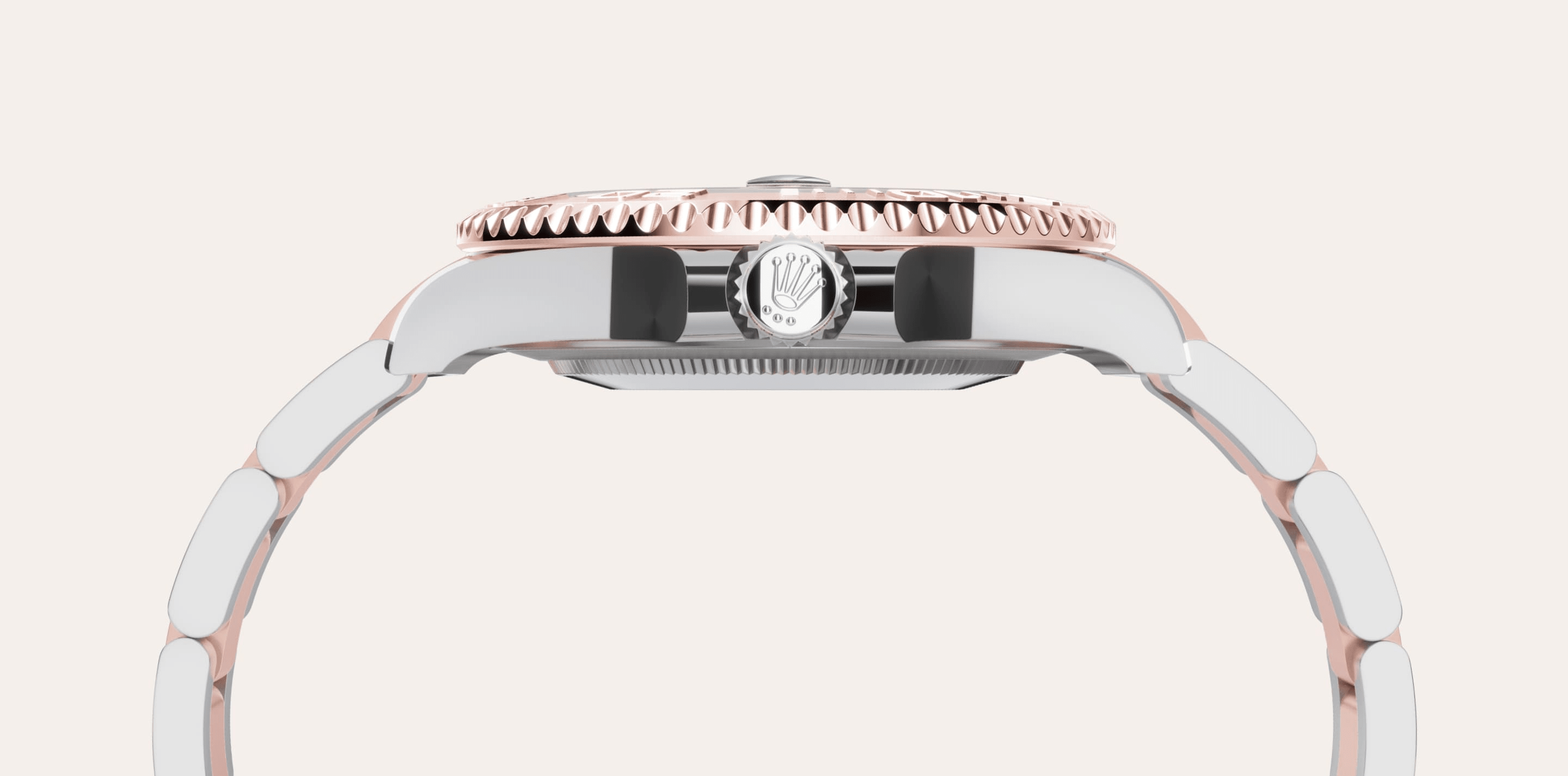 Rolex Yacht-Master 37 in Everose Rolesor - combination of Oystersteel and Everose gold, M268621-0003 - Bucherer