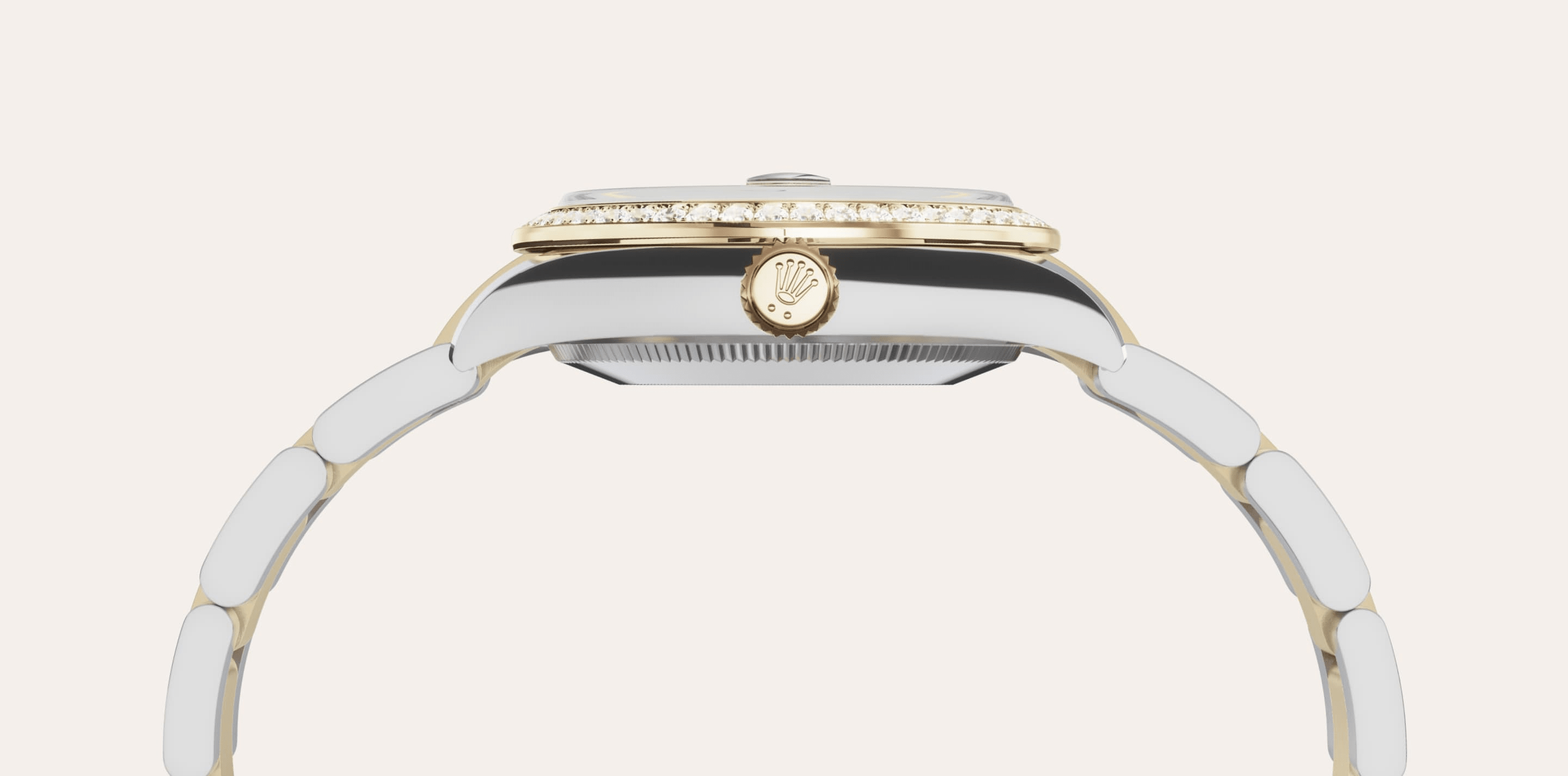Rolex Datejust 31 in Yellow Rolesor - combination of Oystersteel and yellow gold, M278383RBR-0025 - Bucherer