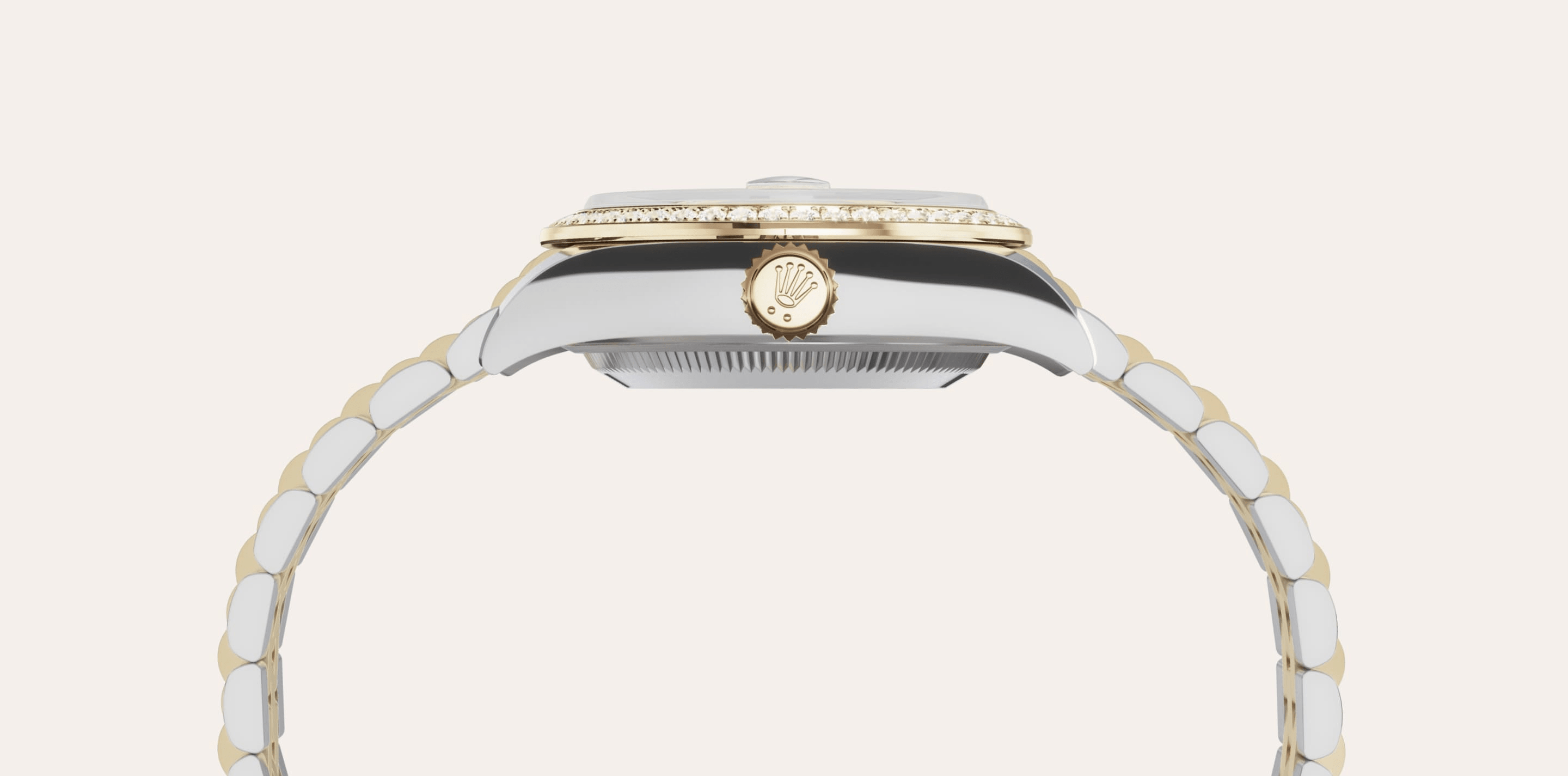 Rolex Lady-Datejust 28
in Yellow Rolesor - combination of Oystersteel and yellow gold, M279383RBR-0003 - Bucherer