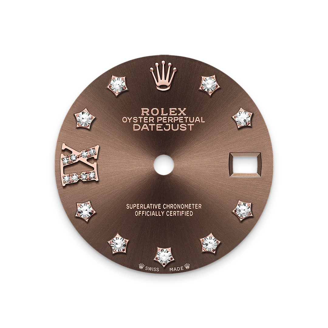 Rolex Lady-Datejust 28 
 in 18 ct Everose gold, M279135RBR-0001 - Bucherer