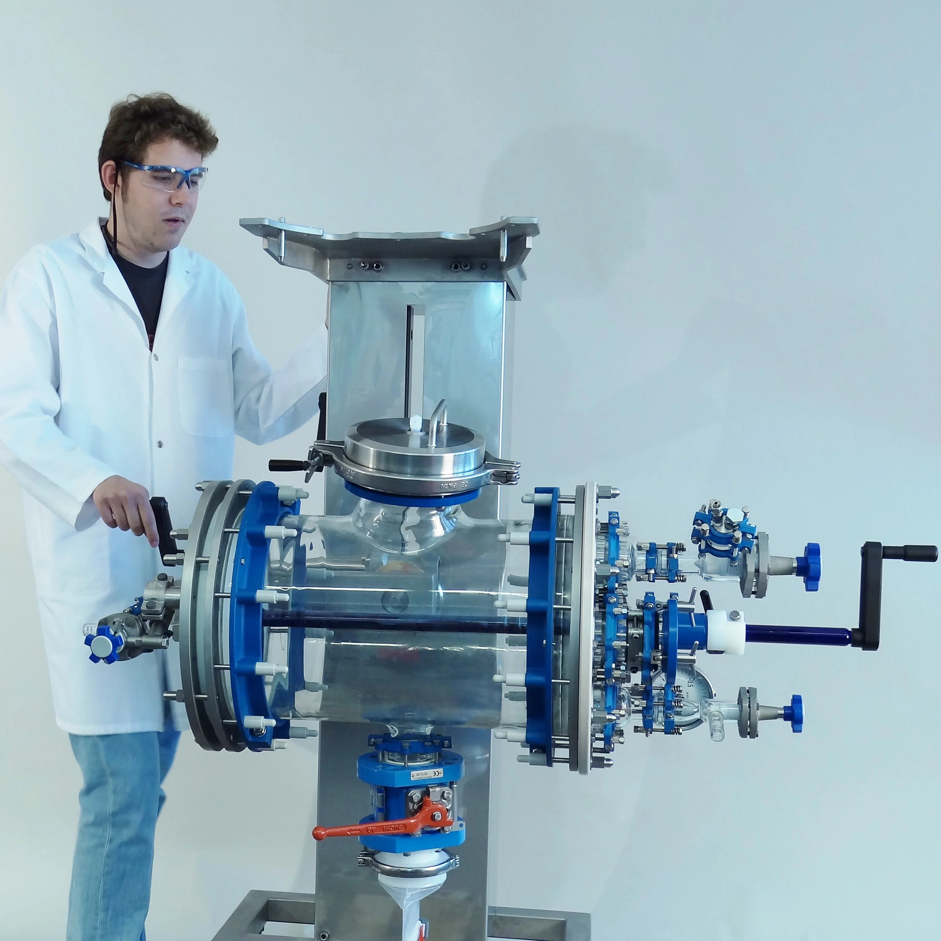 Basculamento del filtro ad alto contenimento Basculamento del filtro ad alto contenimento