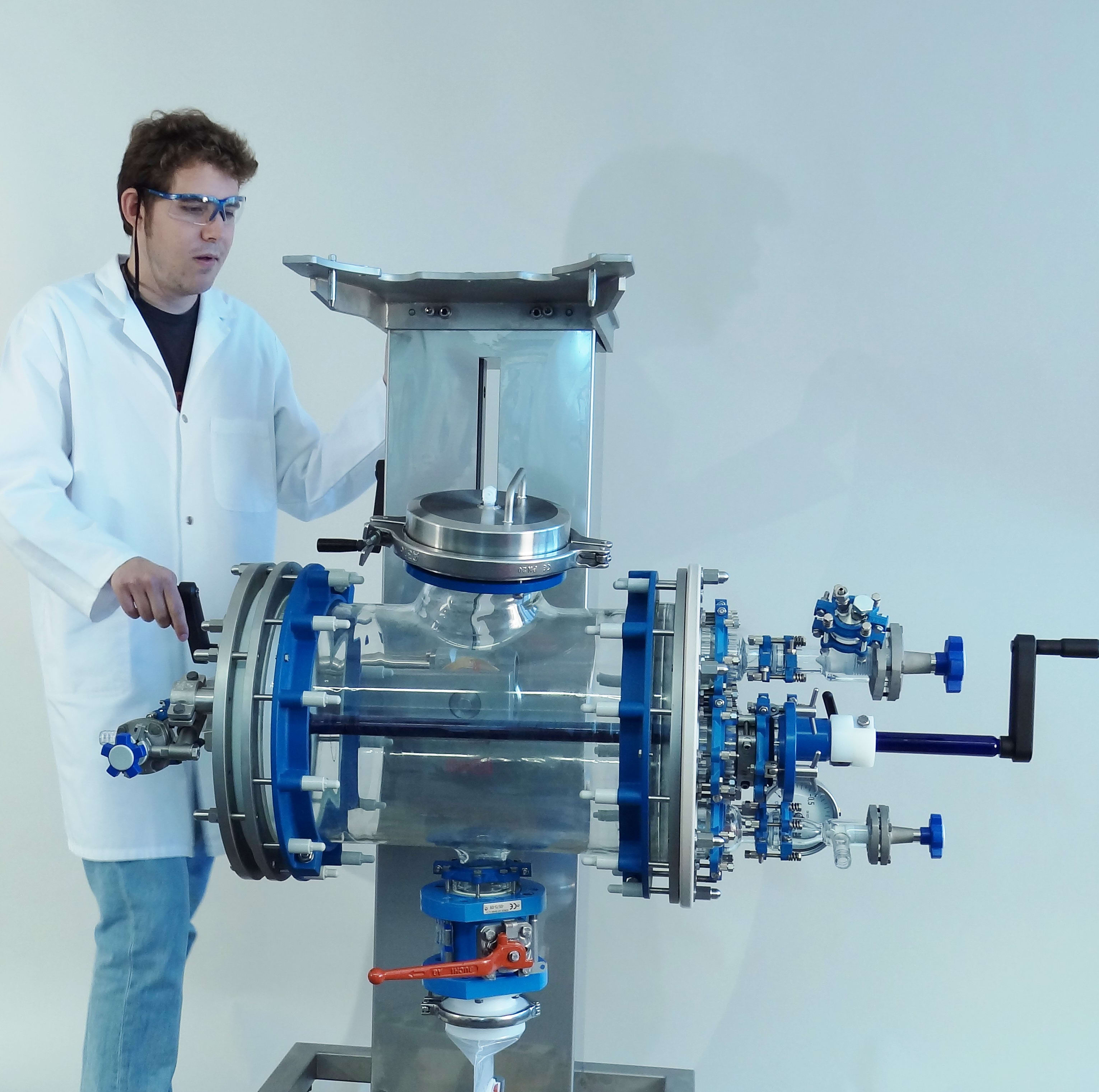 Basculamento del filtro ad alto contenimento Basculamento del filtro ad alto contenimento