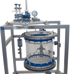 Mobile 50 Liter Glasfilternutsche - offenes System Mobile 50 Liter Glasfilternutsche - offenes System