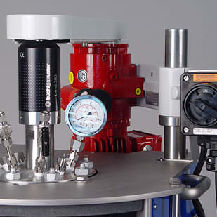 Motor de agitação ATEX Motor Ex – com transmissor de velocidade e acoplamento magnético 300 torque Motor de agitação ATEX Motor Ex – com transmissor de velocidade e acoplamento magnético 300 torque