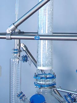 Colonna impaccata con anelli Rashig Colonna impaccata con anelli Rashig