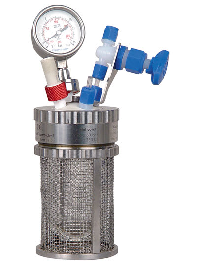 miniclave inert - metal free glass pressure reactor miniclave inert - metal free glass pressure reactor