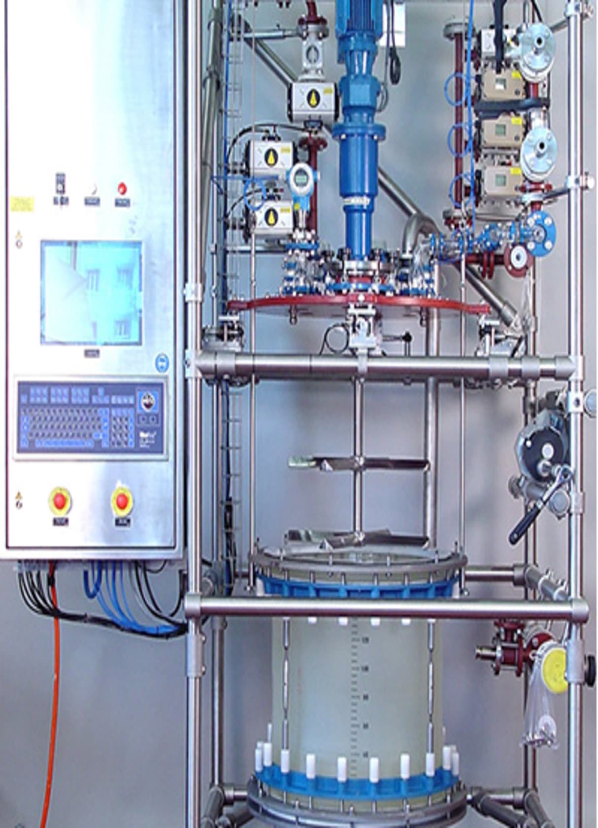 SPPS with automated dosing using load cells (gravimetric dosing) SPPS with automated dosing using load cells (gravimetric dosing)