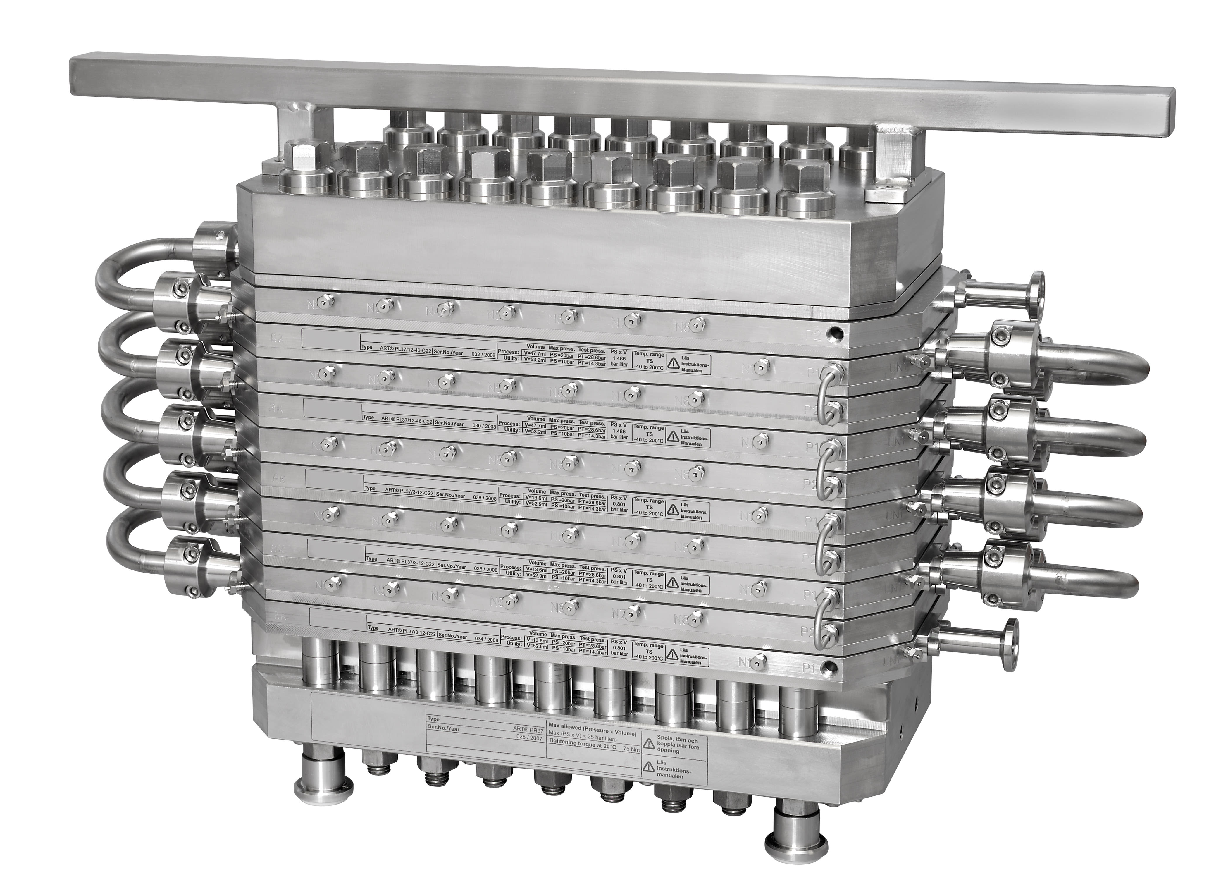 Ehrfeld ART® Plate Reactors PR37 Ehrfeld ART® Plate Reactors PR37