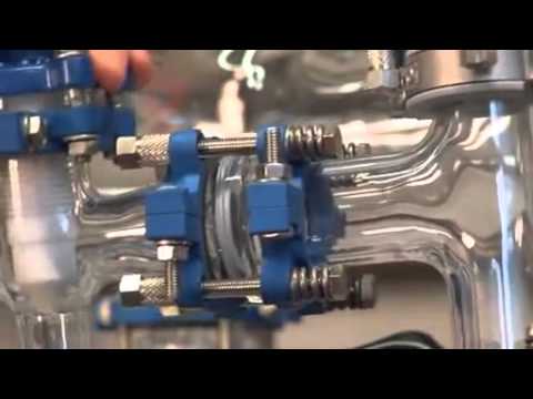Flexible glass connection buchiflex - Glass reactor systems