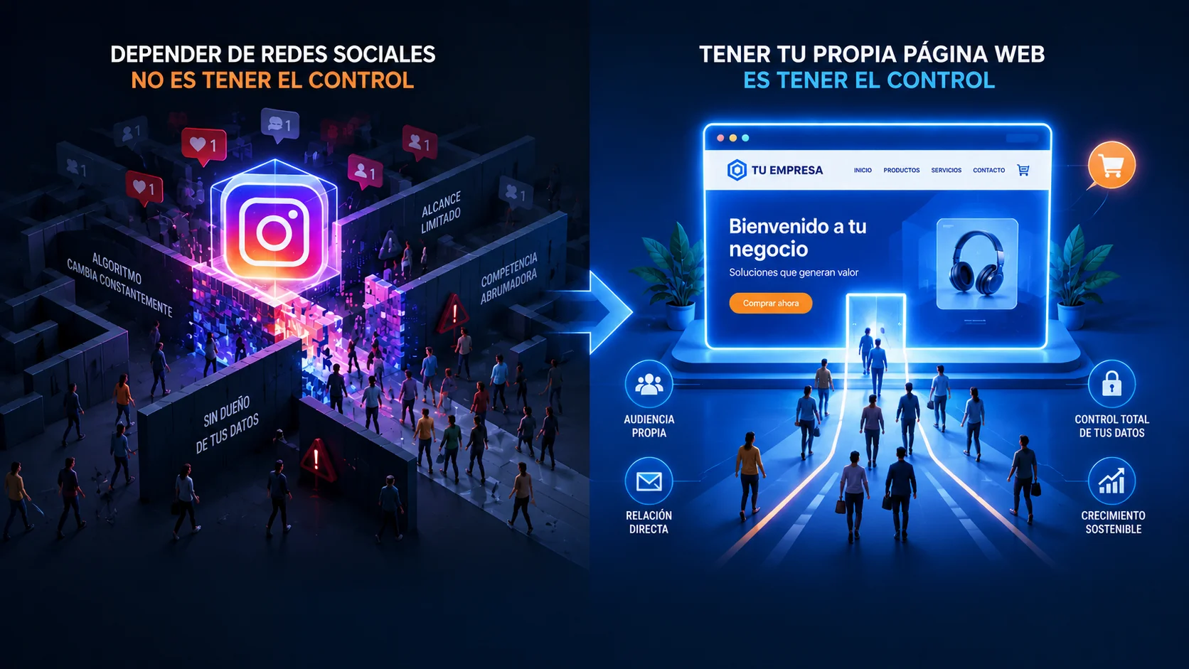 Pagina web tu  canal digital