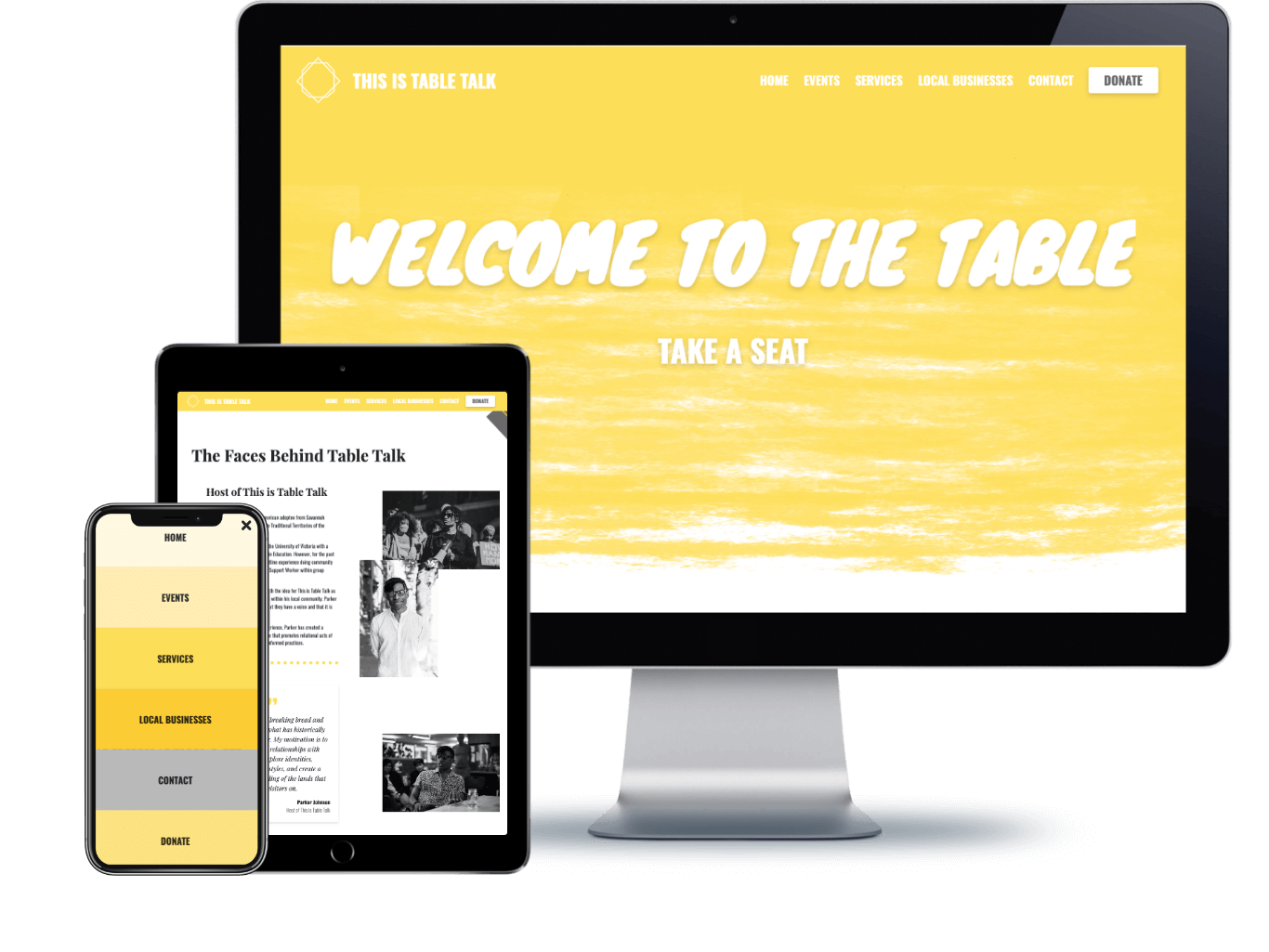 Laptop and Mobile previews