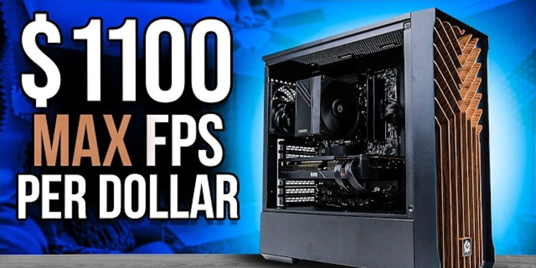 $1100 PURE PERFORMANCE Gaming PC Build Guide
