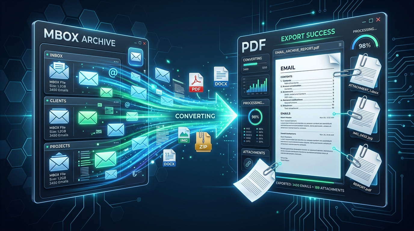 Opening Large MBOX Archives Without an Email Client: The 2024 Standalone Viewer Guide