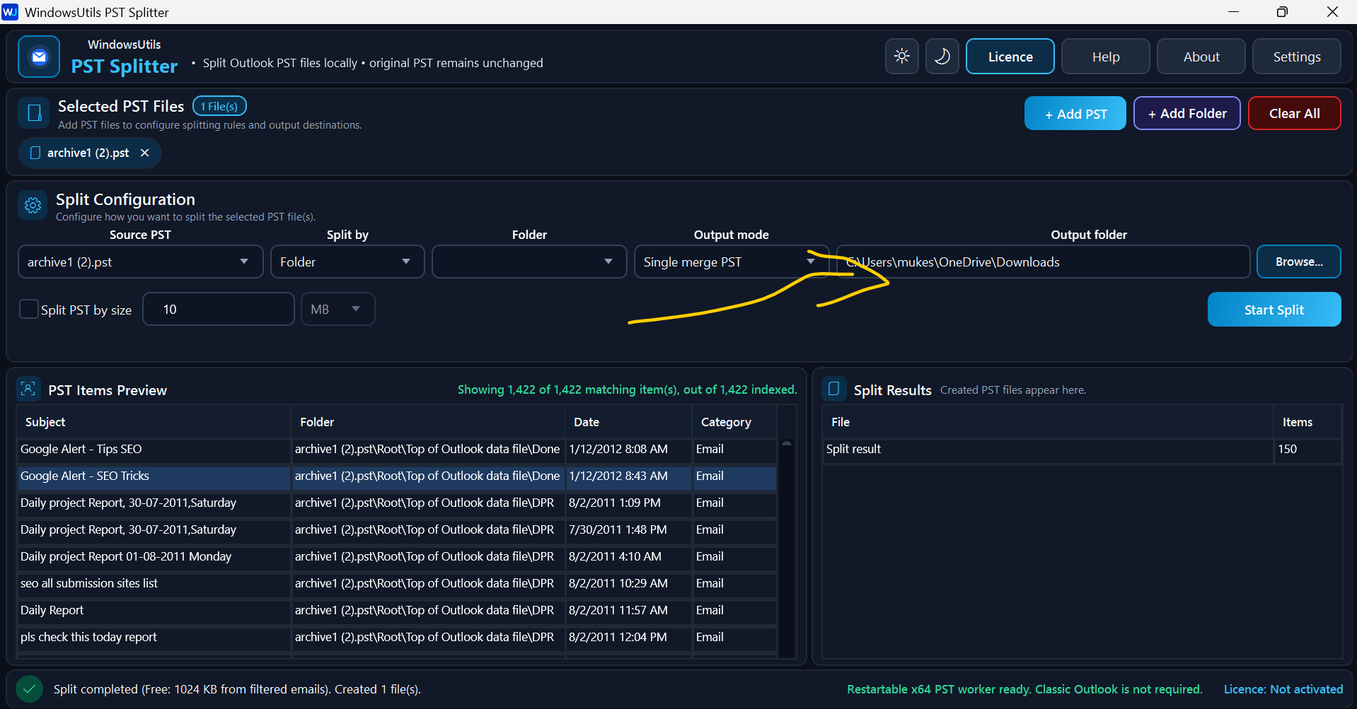 PST File Splitter - Split and Save Your Files