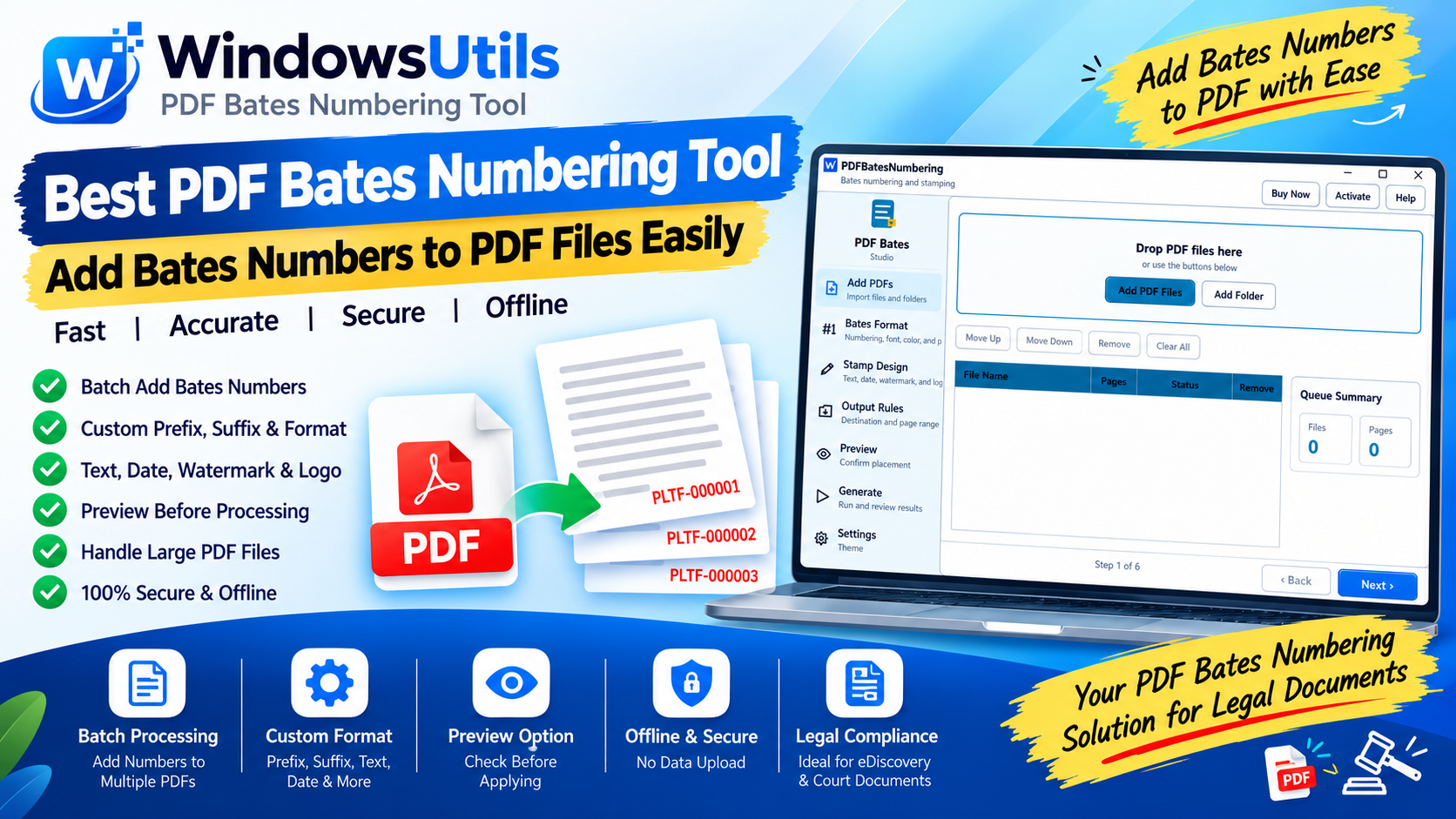 Bates Numbering Demystified: Federal Court Standards, Prefix Formatting & Automated Stamping