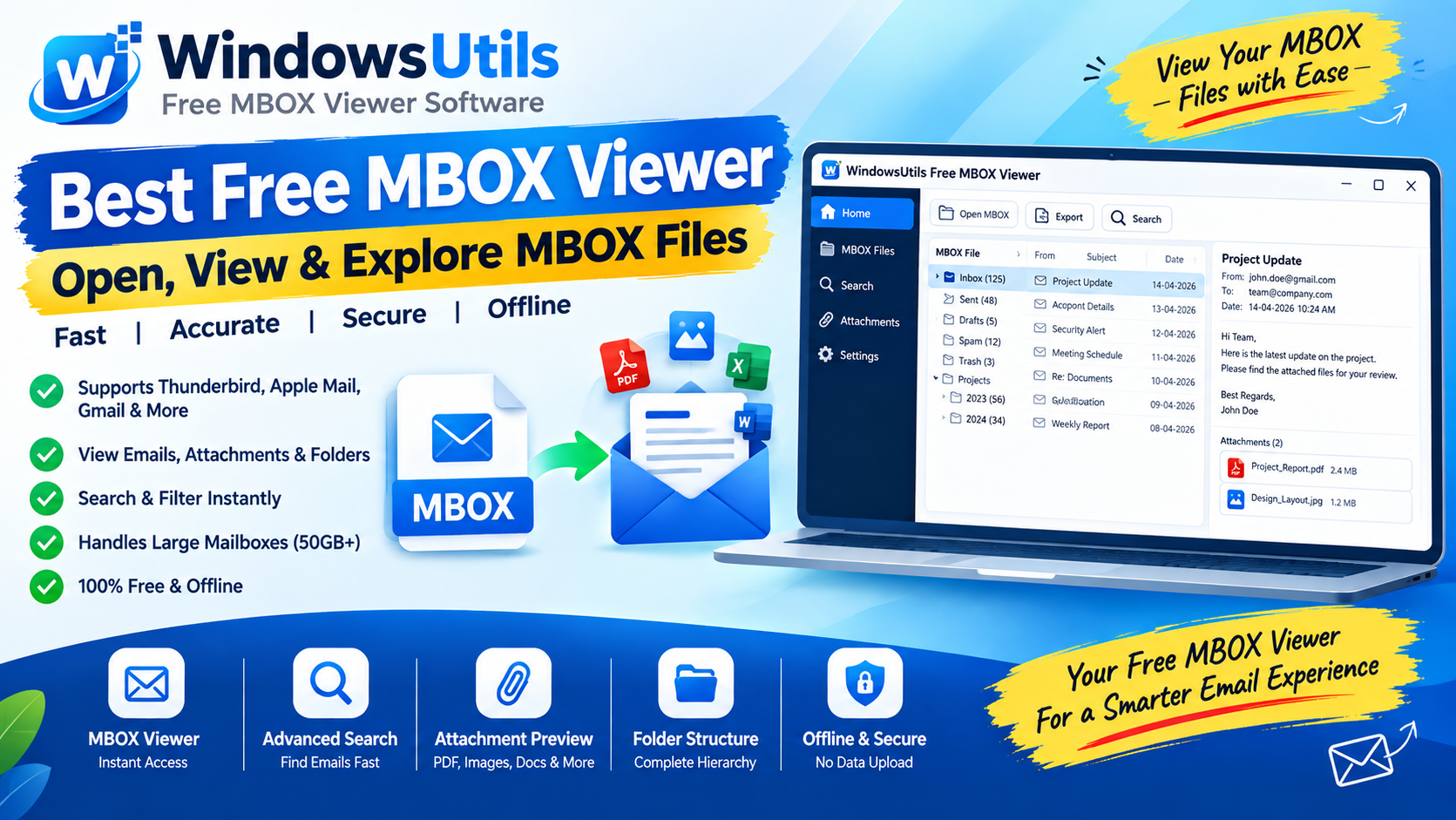 Exporting MBOX Mailboxes to Searchable PDF with Intact Attachments: 4 Tested Workflows