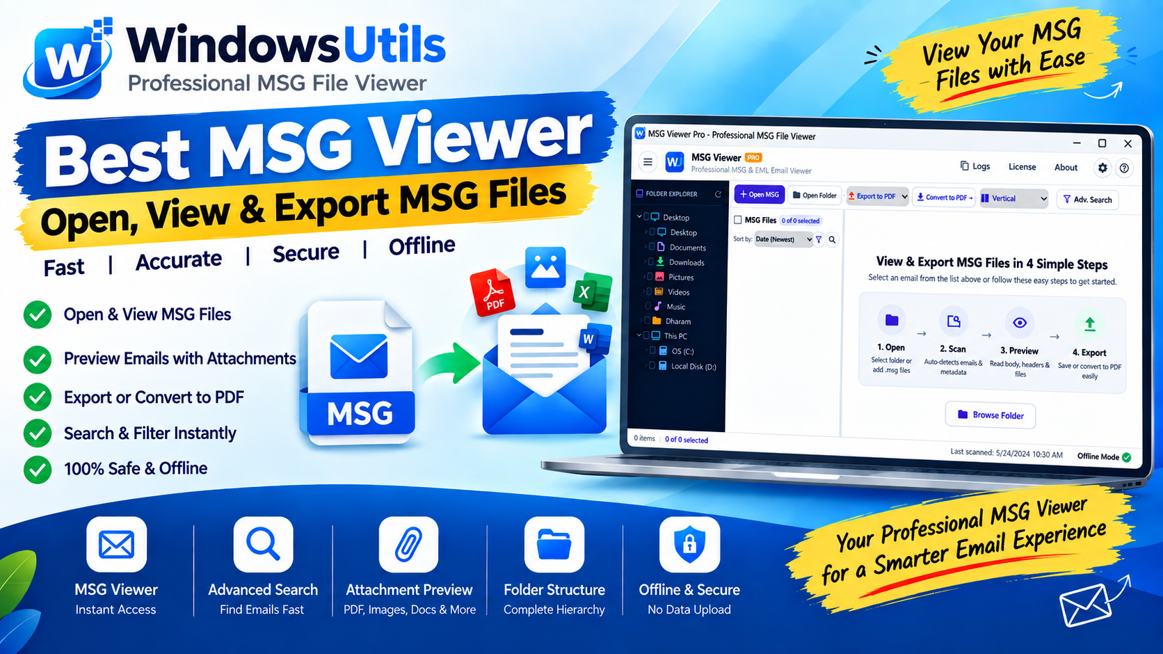 Best Free MSG File Viewers for Windows: 2026 Benchmark of Standalone Readers
