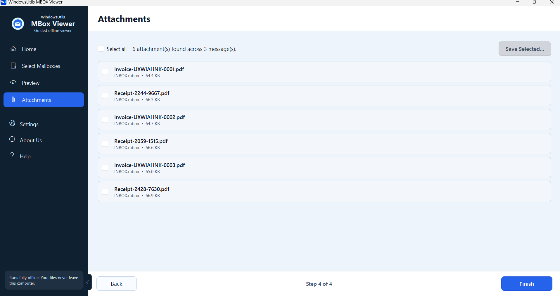MBOX Viewer Pro - Extract MBOX Email Attachments