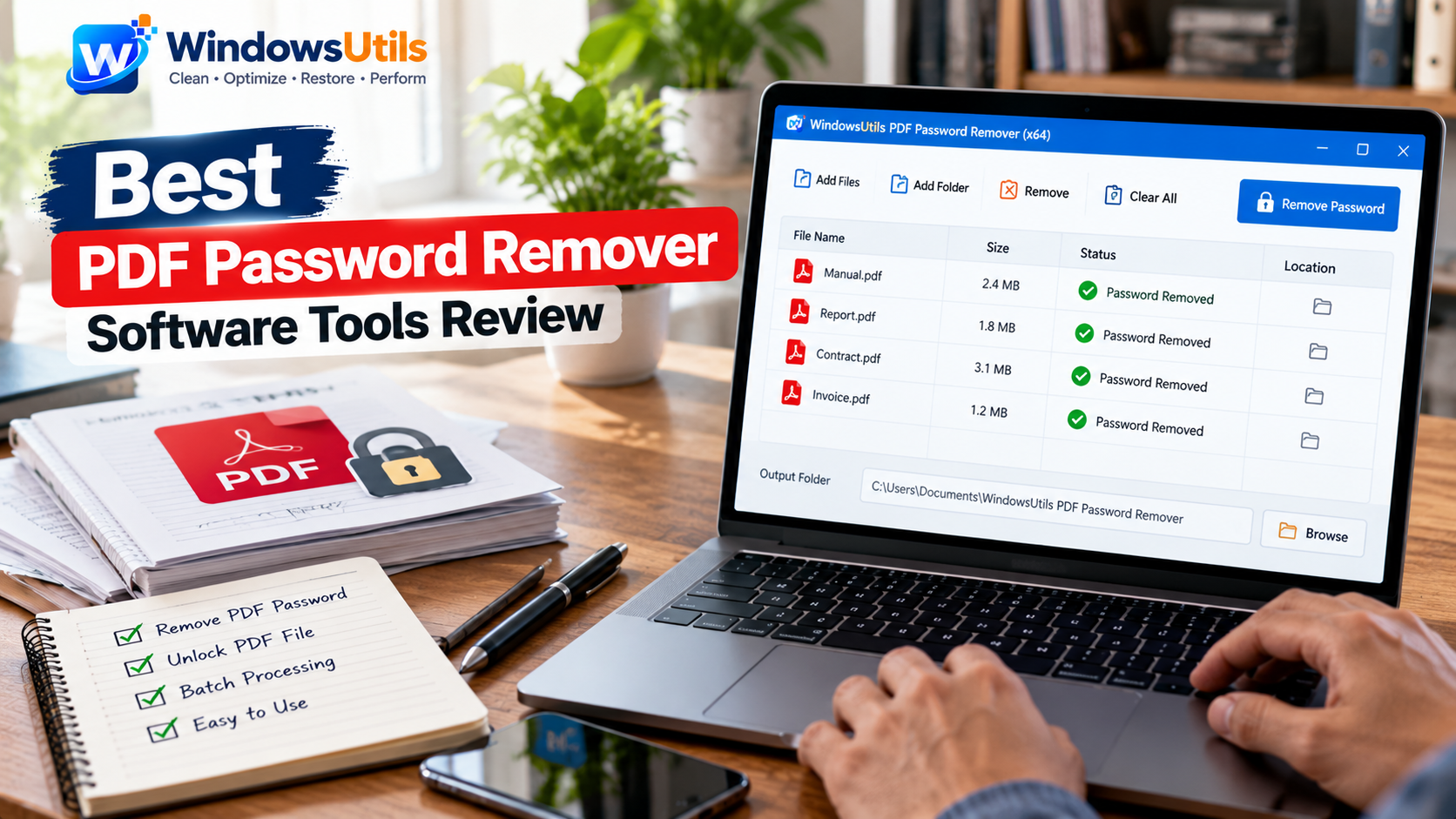 Top 10 PDF Password Removers: Comprehensive 2026 Security & Decryption Audit