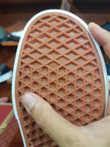 kode waffle vans original