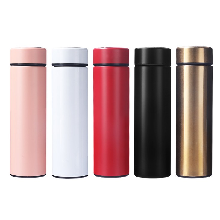 Water Bottle with LED Temperature Display