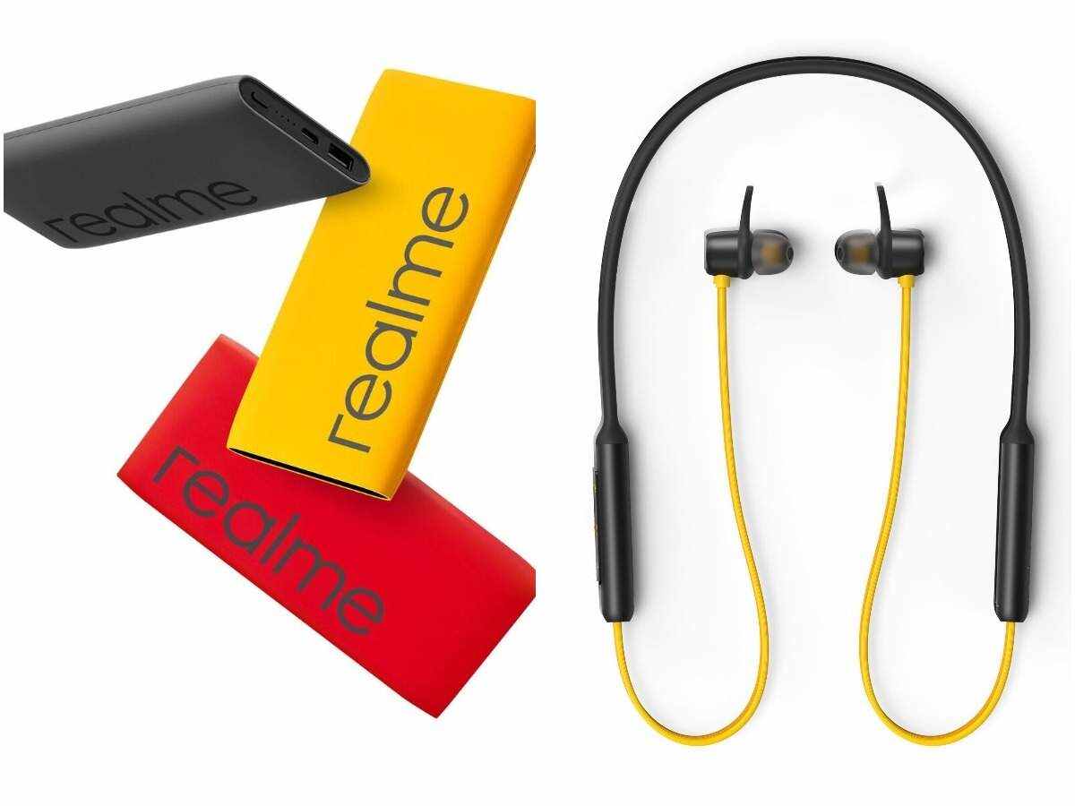 realme Buds Wireless in-Ear Bluetooth with mic (Yellow)