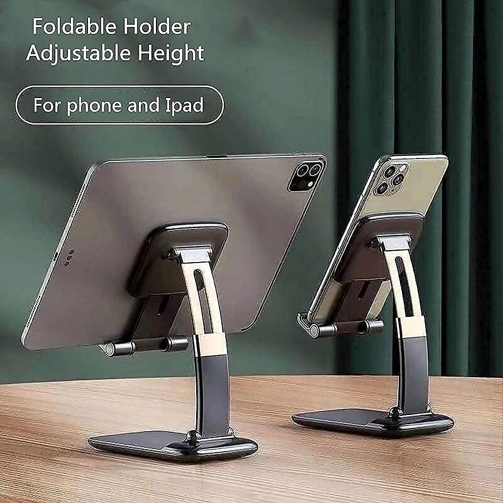 Mobile Stand for Online Class Foldable Portable Phone Stand Holder for Desk, Desktop Tablet Stand Co