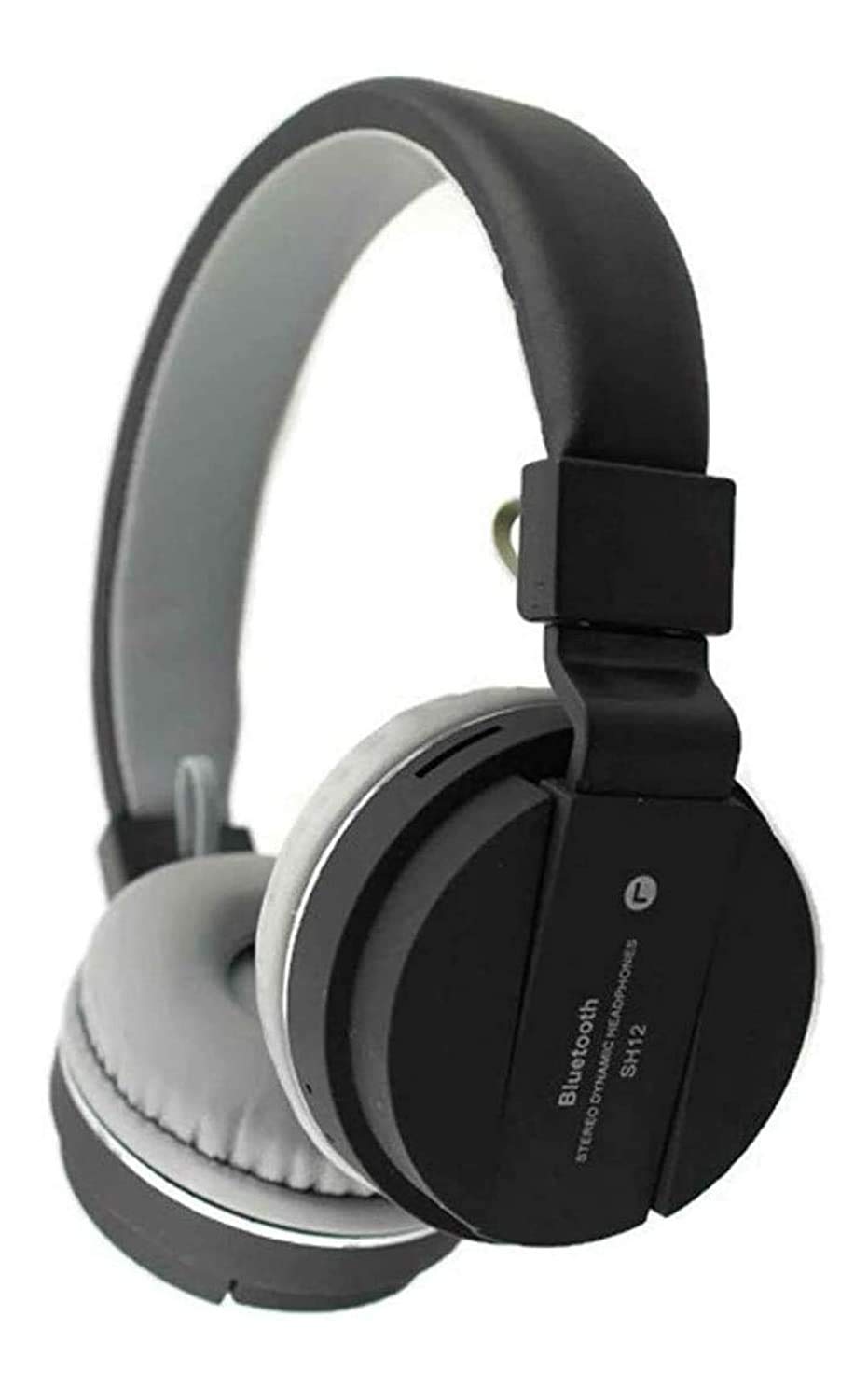 SH-12 Wireless Bluetooth Over the Ear Headphone with Mic (multicolour)