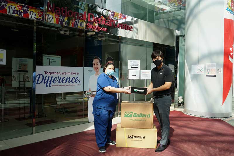 Bullard donates Safety eyewear to National Dental Centre Singapore (NDCS)
