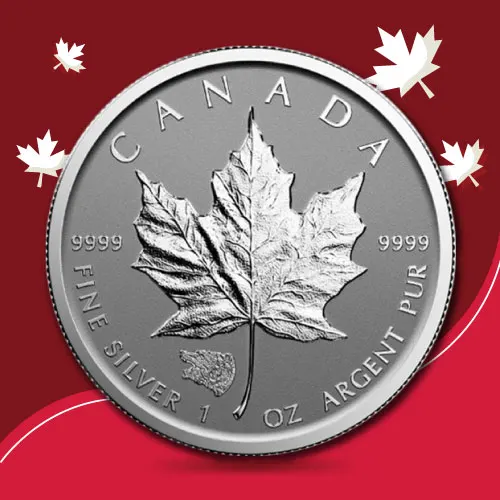 Canadian Maple Leaf Silver Coins
