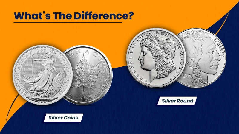 Silver Round Vs Coin: What's The Difference