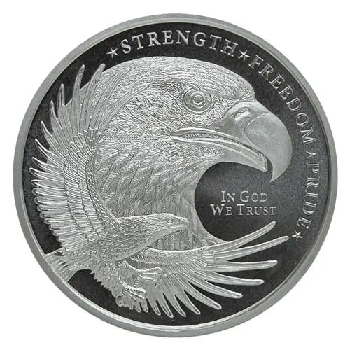 1/2 oz GSM Eagle Silver Round (New)