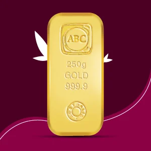 250 Gram Gold Bars