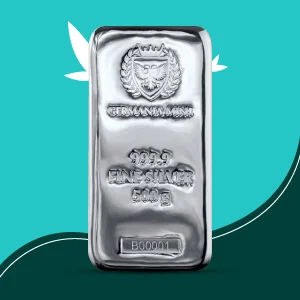 500 Gram Silver Bars