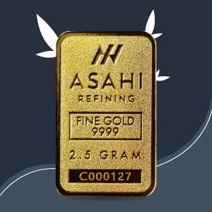 2.5 Gram Gold Bars