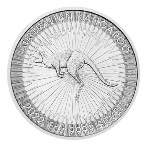 2022 1 oz Australian Silver Kangaroo Coin