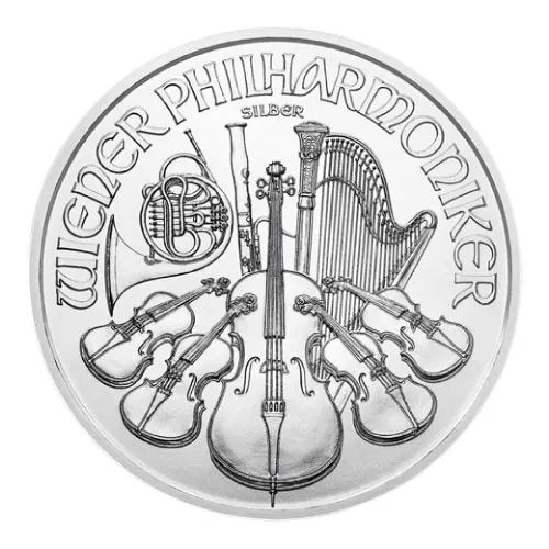 2022 1 oz Austrian Silver Philharmonic Coin (BU)