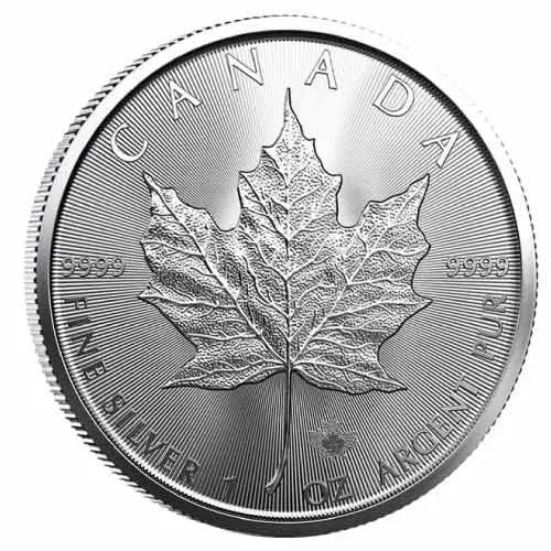 2023 1 oz Canadian Silver Maple Leaf Coin (BU)