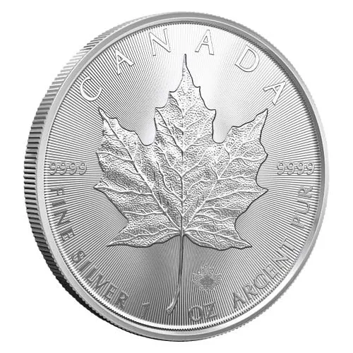 2024 1 oz Canadian Silver Maple Leaf Coin (BU)