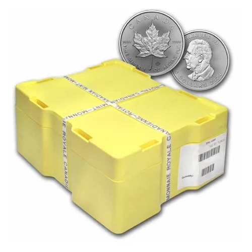 2024 Canada Maple Leaf Silver Monster Box 500-Coin