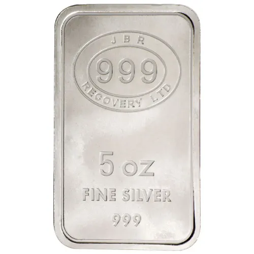 5 oz JBR Silver Bar (New)