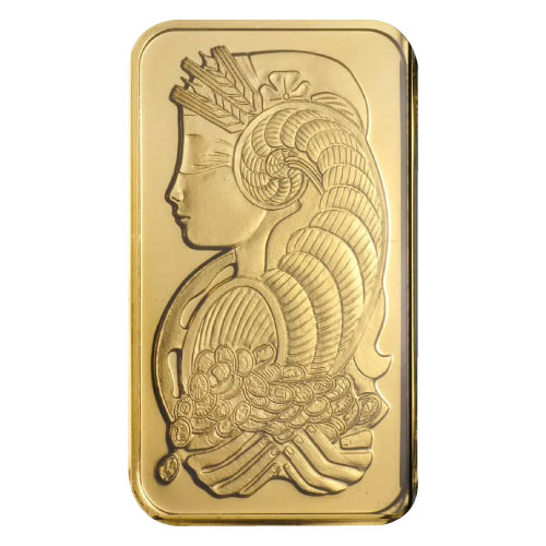 1 oz PAMP Suisse Fortuna Gold Bar (New w/ Assay)