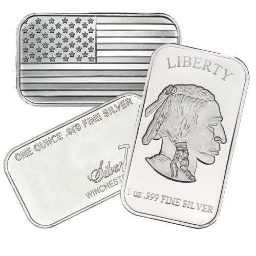 Silver - 1 oz Random Bar (our choice)