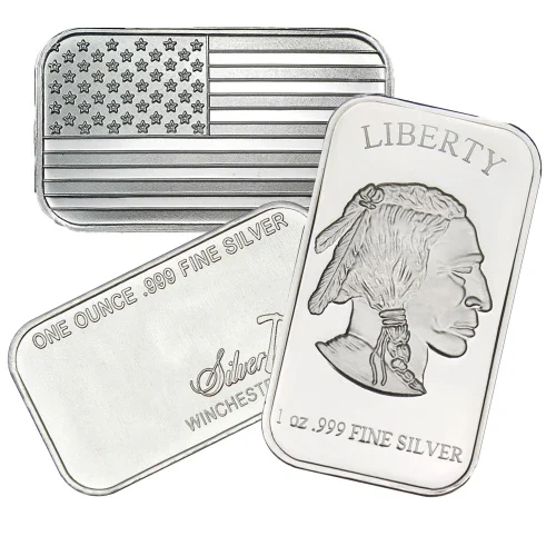 Silver - 1 oz Random Bar (our choice)