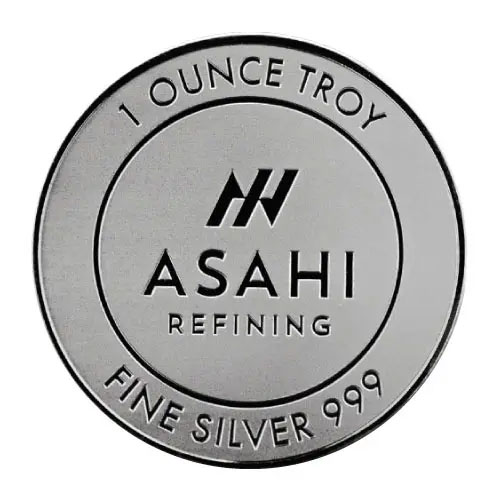 1 oz Asahi Silver Round (New)