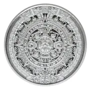 1/4 oz Aztec Calendar Silver Round (New)