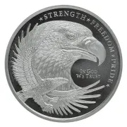 1/2 oz GSM Eagle Silver Round (New)