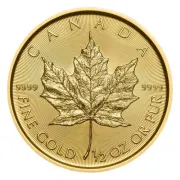 2022 1/2 oz Canadian Gold Maple Leaf Coin