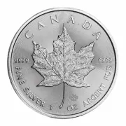 2022 1 oz Canadian Silver Maple Leaf Coin